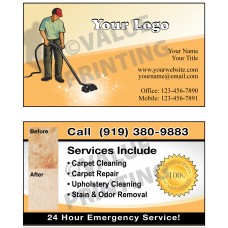Carpet Cleaning Business Cards #10