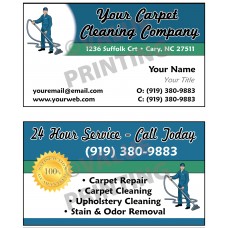Carpet Cleaning Business Cards #8