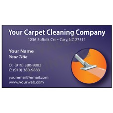 Carpet Cleaning Business Card Magnet  #6